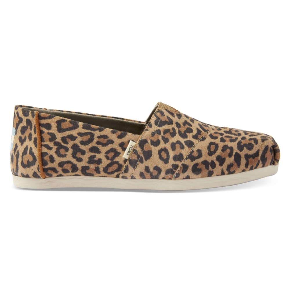 TOMS cheetah print shoes